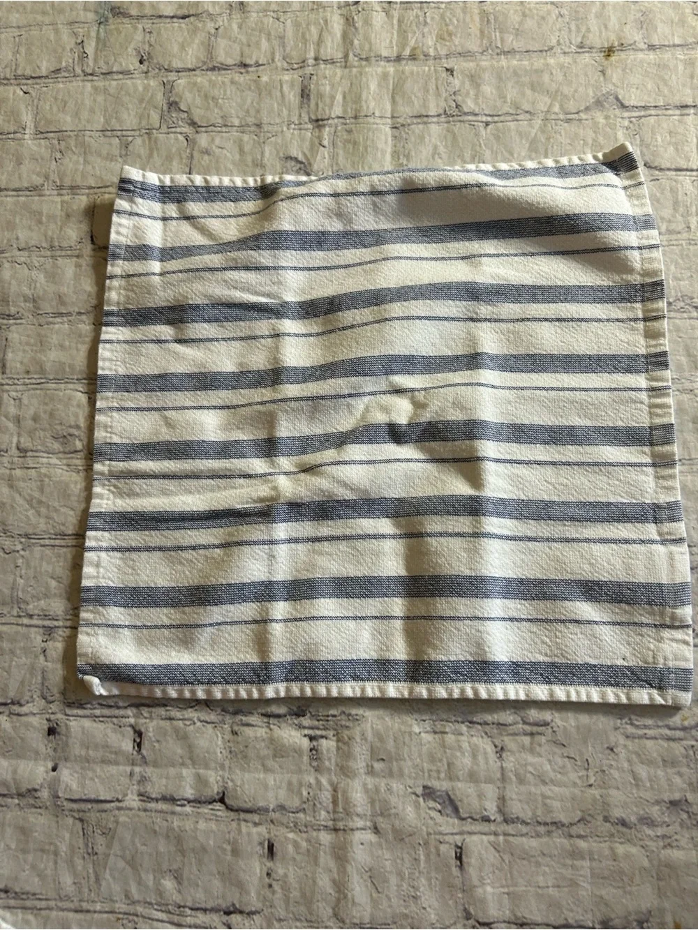 WILLIAMS SONOMA CALIFORNIA 100% COTTON (4) DISH CLOTHS BLUE/WHITE COLORS